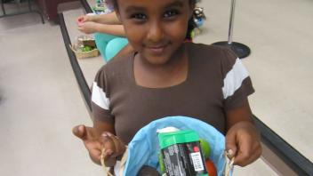 Child with Basket