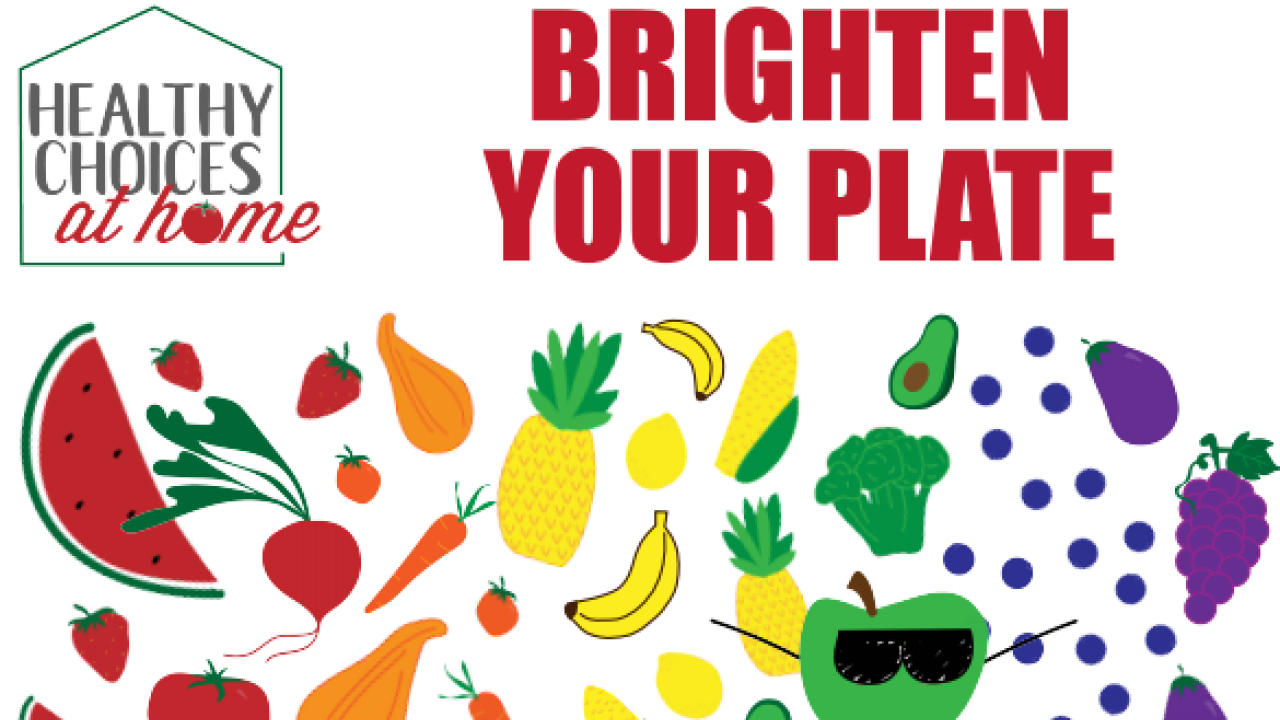 First Page of the Healthy Choices at Home Newsletter