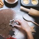 baking cookies