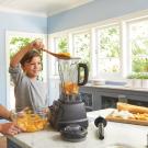 family cooking together